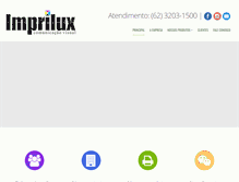 Tablet Screenshot of imprilux.com.br